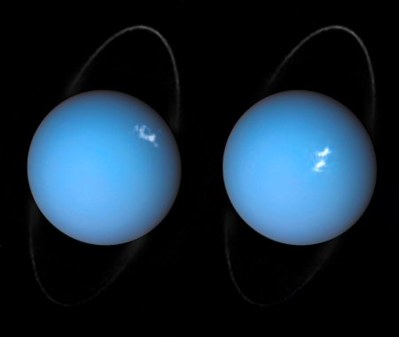 Alien aurorae on Uranus